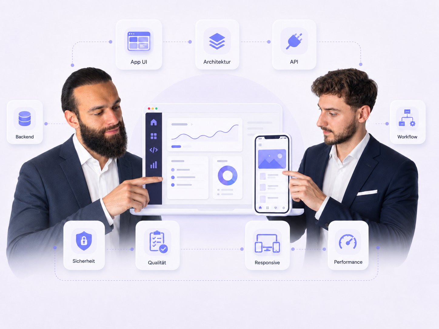Professionelle App- und Softwareentwicklung für Unternehmen, digitale Plattformen und moderne Geschäftsprozesse mit stabiler technischer Umsetzung.